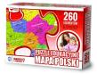 Opakowanie Puzzle Edukacyjne mapa Polski