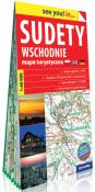 Sudety Wschodnie papierowa mapa turystyczna 1:60 000. Autor:   Praca zbiorowa. Dadada.pl Okładka książki Sudety Wschodnie papierowa mapa turystyczna 1:60 000