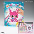 Opakowanie SZKICOWNIK Z NAKLEJKAMI MINIMOOMI 8382A