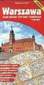 WARSZAWA PLAN MIASTA 1:28 000. Autor: Opracowanie zbiorowe. Dadada.pl Okładka książki WARSZAWA PLAN MIASTA 1:28 000