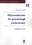 Okładka książki WPROWADZENIE DO PSYCHOLOGII OSOBOWOŚCI