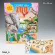 Opakowanie ZOO ZESTAW Z NAKLEJKAMI 7896D