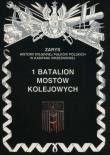 1 batalion mostów kolejowych. Autor: Piotr Zarzycki. Dadada.pl Okładka książki 1 batalion mostów kolejowych