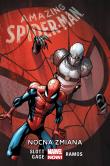 Amazing Spider-Man – Nocna zmiana, tom 4. Autor: Dan Slott, Christos Gage, Humberto Ramos. Dadada.pl Okładka książki Amazing Spider-Man – Nocna zmiana, tom 4