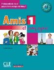 Okładka książki Amis et compagnie 1 podr.+CD+minirepetytorium kl.7