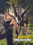 Dinozaury roślinożerne. Autor: Anna Cessa, Giuseppe Brillante. Dadada.pl Okładka książki Dinozaury roślinożerne