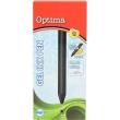 Opakowanie Długopis żelowy czarny 0,7mm (12szt) OPTIMA