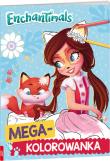 Okładka książki ENCHANTIMALS Megakolorowanka