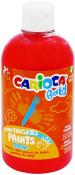 Opakowanie Farba Carioca baby do malowania palcami czerwona 500 ml