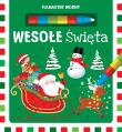 Flamaster wodny. Wesołe Święta. Autor: Opracowanie zbiorowe. Dadada.pl Okładka książki Flamaster wodny. Wesołe Święta