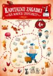 Kapitalne zagadki dla małych Spryciarzy. Autor: Anna Kleszczewska. Dadada.pl Okładka książki Kapitalne zagadki dla małych Spryciarzy