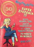 Opakowanie Karnet Party naklejany B6 + koperta Urodziny 50 wzór nr 01 (opakowanie 2 sztuki)