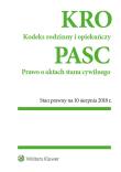 Okładka książki Kodeks rodzinny i opiekuńczy Prawo o aktach stanu cywilnego