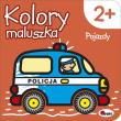 KOLORY MALUSZKA 3 POJAZDY. Autor: Piotr Kozera. Dadada.pl Okładka książki KOLORY MALUSZKA 3 POJAZDY