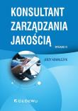 Konsultant zarządzania jakością. Autor: Kowalczyk Jerzy. Dadada.pl Okładka książki Konsultant zarządzania jakością