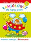 Łamigłówki dla małej główki 3 lata. Autor: Maria Molenda. Dadada.pl Okładka książki Łamigłówki dla małej główki 3 lata