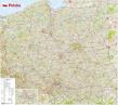MAPA ŚCIENNA POLSKA 1:650 000 FOLIOWANA. Wydawca: Gauss. Dadada.pl Opakowanie MAPA ŚCIENNA POLSKA 1:650 000 FOLIOWANA