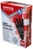 Marker permanentny OFFICE PRODUCTS, okrągły, 1-3mm (linia), czarny 12 sztuk. Wydawca: Office Products. Dadada.pl Opakowanie Marker permanentny OFFICE PRODUCTS, okrągły, 1-3mm (linia), czarny 12 sztuk