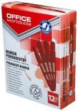 Marker permanentny OFFICE PRODUCTS, okrągły, 1-3mm (linia), czerwony 12 sztuk. Wydawca: Office Products. Dadada.pl Opakowanie Marker permanentny OFFICE PRODUCTS, okrągły, 1-3mm (linia), czerwony 12 sztuk