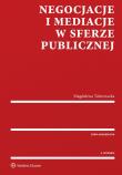 Negocjacje i mediacje w sferze publicznej. Autor: Magdalena Tabernacka. Dadada.pl Okładka książki Negocjacje i mediacje w sferze publicznej