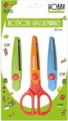 Opakowanie Nożyczki kreatywne z wymiennymi ostrzami Bambino Hobby na blistrze