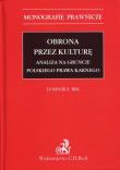 Obrona przez kulturę. Autor: Bek Dominika. Dadada.pl Okładka książki Obrona przez kulturę