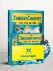 Pakiet: Dzieciaki Czytają. ZwierzoChłopiec + CD. Autor: David  Baddiel. Dadada.pl Okładka książki Pakiet: Dzieciaki Czytają. ZwierzoChłopiec + CD
