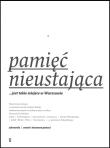 Pamięć nieustająca. Autor: Markert Wojciech. Dadada.pl Okładka książki Pamięć nieustająca
