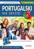 Portugalski nie gryzie!. Autor: Sylwia Klos. Dadada.pl Okładka książki Portugalski nie gryzie!