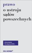 Okładka książki PRAWO O USTROJU SĄDÓW POWSZECHNYCH WYD. 5