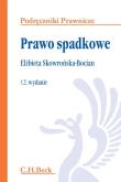 Prawo spadkowe. Autor: Skowrońska-Bocian Elżbieta. Dadada.pl Okładka książki Prawo spadkowe