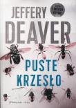 PUSTE KRZESŁO. Autor: Deaver Jeffery. Dadada.pl Okładka książki PUSTE KRZESŁO