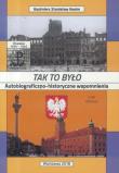 Okładka książki Tak to było. Autobiograficzno-historyczne wspom.