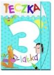 Teczka 3-latka. Zgaduję, rysuję, maluję. Autor: Lekan Elżbieta, Joanna Myjak (ilustr.). Dadada.pl Okładka książki Teczka 3-latka. Zgaduję, rysuję, maluję