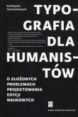 Okładka książki Typografia dla humanistów