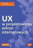 Okładka książki UX W PROJEKTOWANIU WITRYN INTERNETOWYCH
