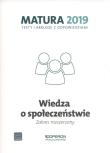 Wiedza o społeczeństwie Matura 2019 Testy i arkusze Zakres rozszerzony. Autor: Iwona Walendziak, Freier-Pniok Barbara. Dadada.pl Okładka książki Wiedza o społeczeństwie Matura 2019 Testy i arkusze Zakres rozszerzony