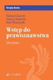 Okładka książki Wstęp do prawoznawstwa