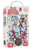 Xplore Team Puzzle Obserwacyjne Ciało człowieka. Wydawca: Bright Junior Media. Dadada.pl Opakowanie Xplore Team Puzzle Obserwacyjne Ciało człowieka