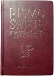 Biblia Pielgrzyma oprawa ekologiczna, złocenia. Autor:   Praca zbiorowa. Dadada.pl Okładka książki Biblia Pielgrzyma oprawa ekologiczna, złocenia
