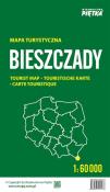 Bieszczady. Mapa turystyczna 1:60 000 składana. Wydawca: Piętka. Dadada.pl Opakowanie Bieszczady. Mapa turystyczna 1:60 000 składana