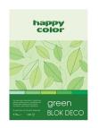 Opakowanie Blok A5/20K Deco Green 170g HAPPY COLOR