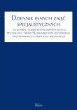 Okładka książki Dziennik innych zajęć specjalistycznych