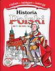 Okładka książki Historia Polski do kolorowania