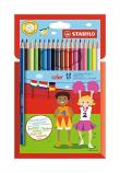 Opakowanie Kredki Stabilo Color 18 kolorów