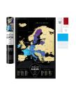 Opakowanie MAPA ZDRAPKA TRAVEL MAP BLACK EUROPE