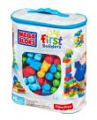 Opakowanie Mega Bloks Klocki w torbie 80 el. niebieskie