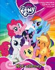 Okładka książki MOC ZABAWY 12 FIGUREK I MATA DO ZABAWY MY LITTLE PONY