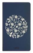 Opakowanie Notes H5/96K Granatowy Białe Kwiaty w Kuli