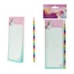 Opakowanie Notes Unicorn z tęczowym ołówkiem